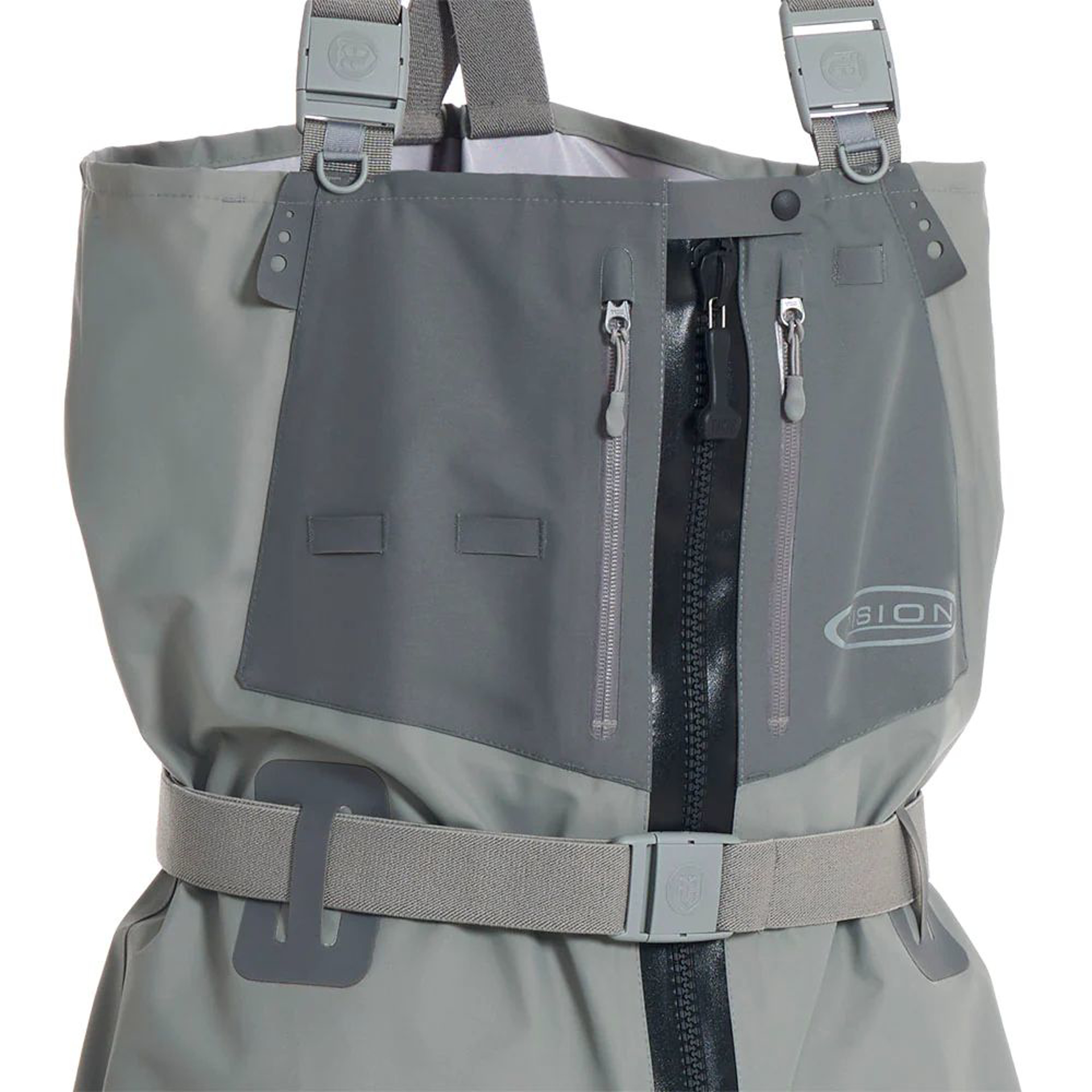 VISION KOSKI ZIP STOCKINGFOOT WADER
