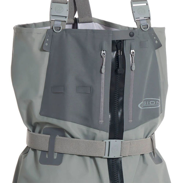 VISION KOSKI ZIP STOCKINGFOOT WADER